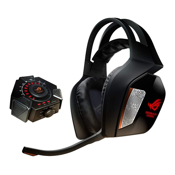 Asus ROG Centurion Echtes 7.1 Handbücher