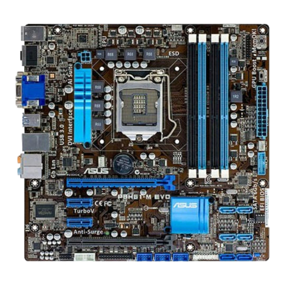 Asus P8H61-M EVO Handbücher