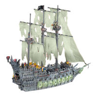 Mega Bloks Pirates of the Caribbean AT WORLD'S END Flying Dutchman 1067 Bedienungsanleitung