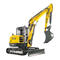 Bagger Wacker Neuson 6003 Servicehandbuch