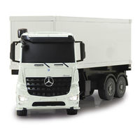 Jamara Container Truck Mercedes-Benz Arocs Gebrauchsanleitung