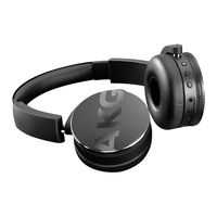 Akg Y50BT Schnellstartanleitung