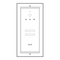 Türsprechanlagen Bellcome Touch Line FLUSH VPA.1FR03.BLB04 Benutzerhandbuch