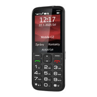 Aligator A930 GPS Senior 4G Bedienungsanleitung