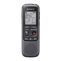 Sony ICD-PX240 Schnellstartanleitung