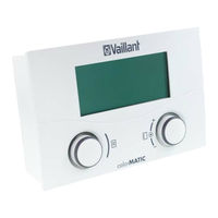 Vaillant calorMATIC 392 - VRT 392 Bedienungs- Und Installationsanleitung