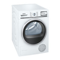 Siemens Trockner WT47Y701 Gebrauchsanleitung