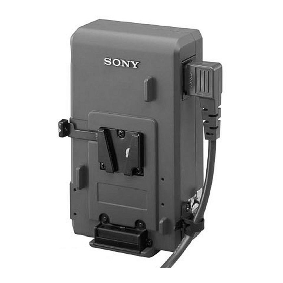 Sony AC-DN1 Handbücher