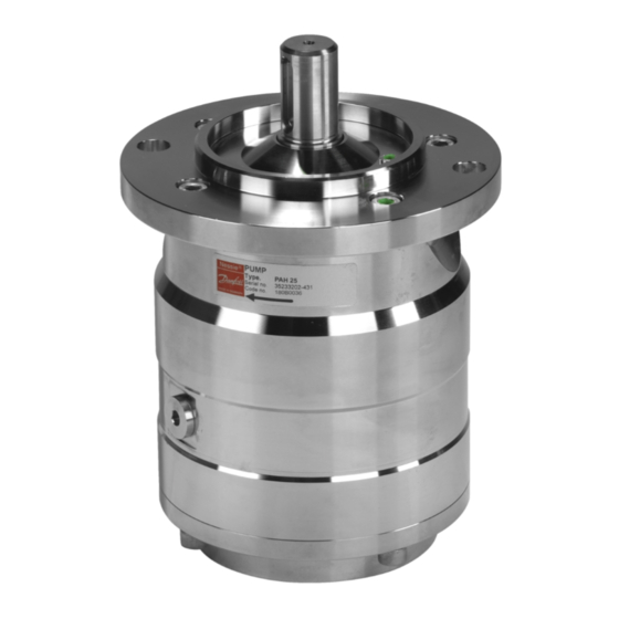 Danfoss PAH 25/32 Handbücher