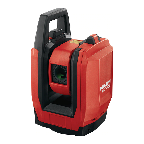 Hilti PLT 300 Handbücher