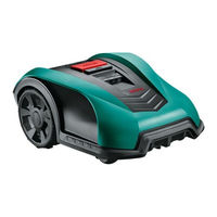 Bosch Indego 350 Betriebsanleitung
