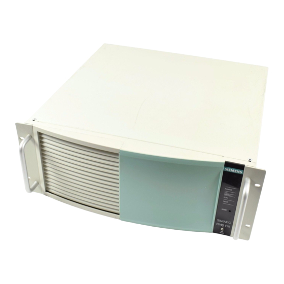Siemens PC RI25 Handbücher
