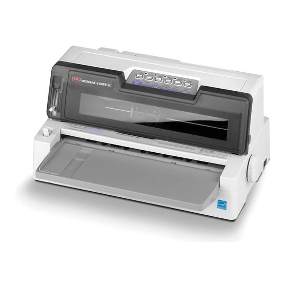 Oki ML 6300 FB - SC Handbücher