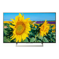 Sony BRAVIA KD-43XF8096 Kurzanleitung
