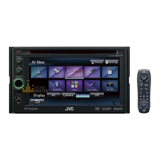 JVC KW-NSX1 Handbücher