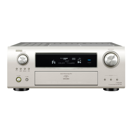 Denon AVR-4310 Handbücher