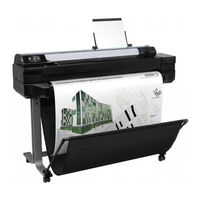 HP DESIGNJET T120 Montageanleitung