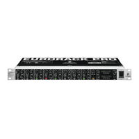 Behringer EURORACK PRO RX1602 Bedienungsanleitung