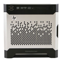 Hp ProLiant MicroServer Gen8 Bedienungsanleitung