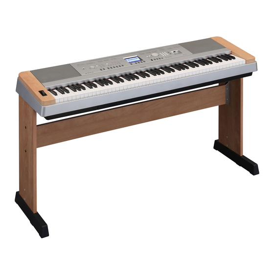 Yamaha DGX-640 Handbücher