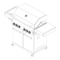 Grills TAINO platinum 93504 Bedienungsanleitung, Montageanleitung