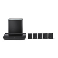 Bose LIFESTYLE 550 Bedienungsanleitung