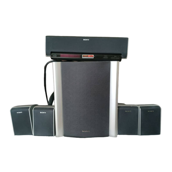 Sony DAR-RD100 Handbücher