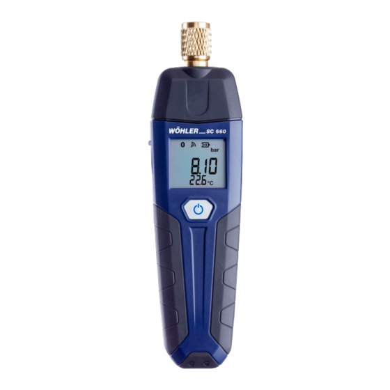 Wohler SC 660 Smart Connect Handbücher