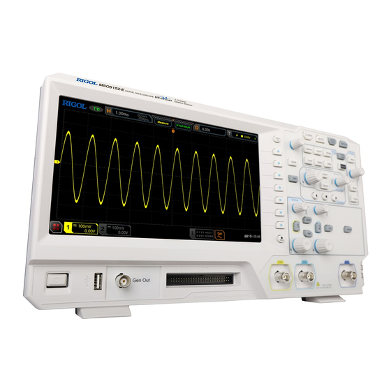 RIGOL DS1000Z-E Serie Handbücher