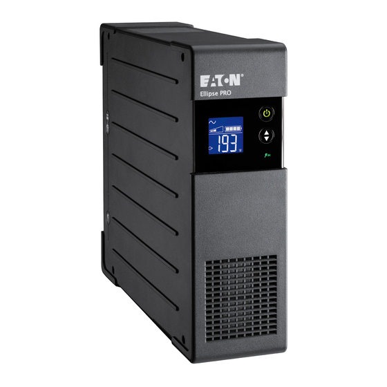 Eaton Ellipse PRO 650 Handbücher