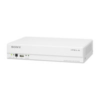 Sony IPELA NSR-S20 Kurzanleitung