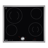 Neff T16 T60 Serie Gebrauchsanleitung