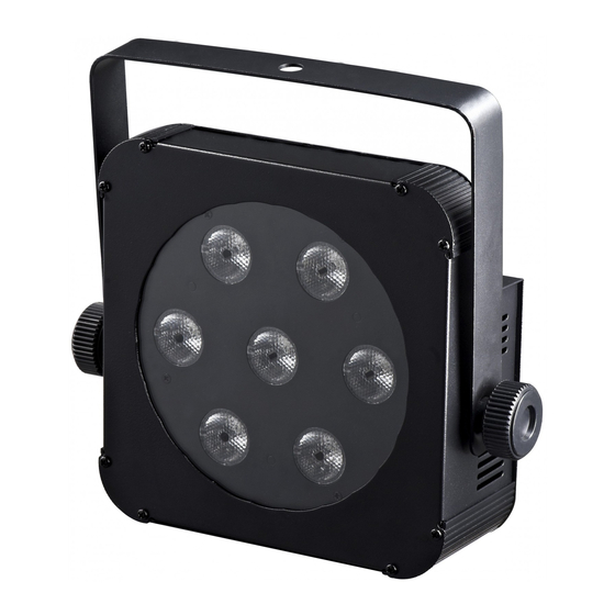 JB Systems PLANO SPOT 7TC Handbücher
