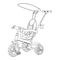 Kinderfahrzeuge HOMCOM 370-025V01 Bedienungsanleitung
