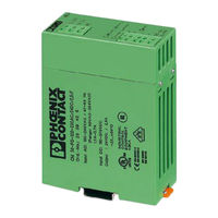 Phoenix Contact CM 50-PS-120-230AC/24DC/2,5/F Handbuch