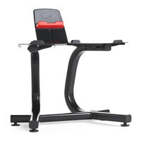 Bowflex SelectTech Stand Bedienungsanleitung
