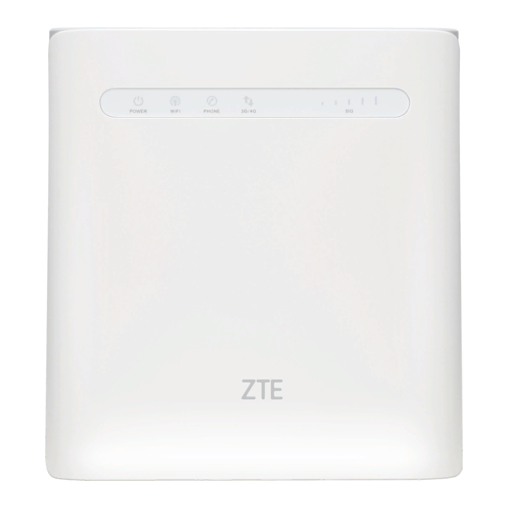 ZTE MF286R Handbücher