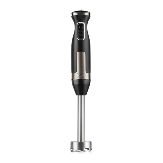 Black+Decker BXHBA1500E Handbücher