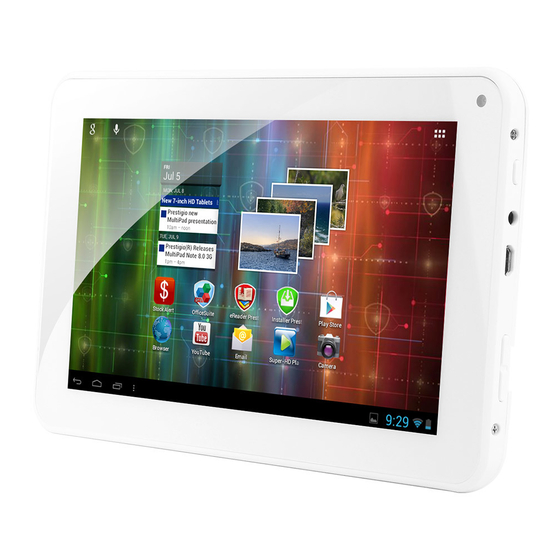 Prestigio MultiPad 7.0 ULTRA plus Handbücher