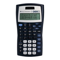 Texas Instruments TI-30X IIB Bedienungsanleitung