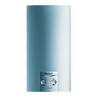 Vaillant atmoMAG 14-0/0 GX Bedienungs Und Installationsanleitung Handbuch