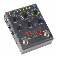 Digitech TRIO+ Bedienungshandbuch