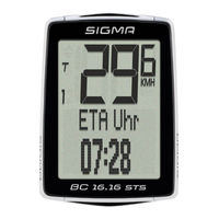 Sigma BC 16.16 STS/CAD Anleitung