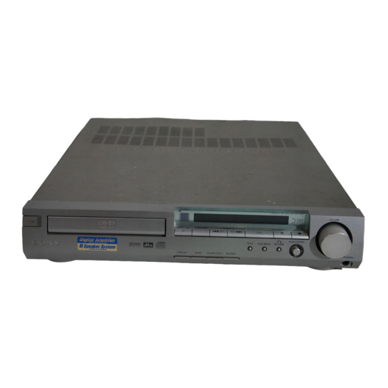 Sony DAV-S300 Handbücher