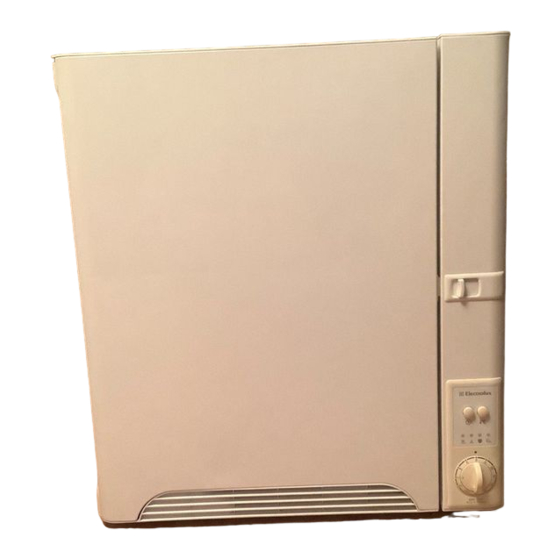 Electrolux EDC3250 Handbücher