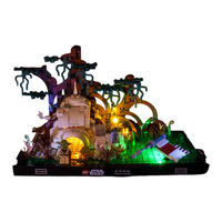 Light My Bricks LEGO DAGOBAH JEDI TRAINING DIORAMA Einbauanleitung