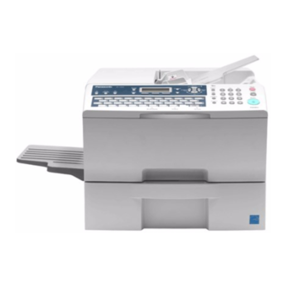 Panasonic UF-8300 Handbücher