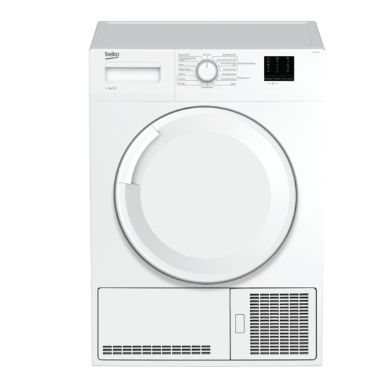 Beko DCU 7230N Handbücher