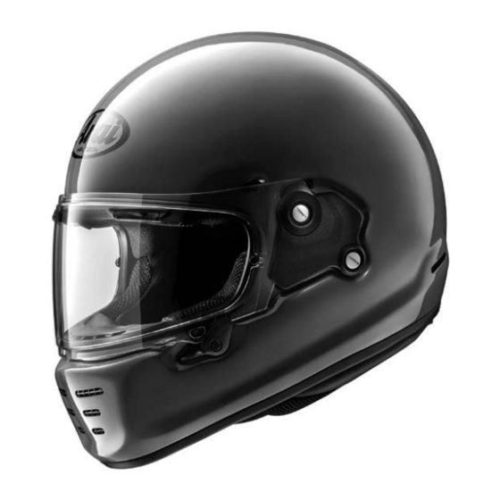 Arai CONCEPT-X/RAPIDE Handbücher