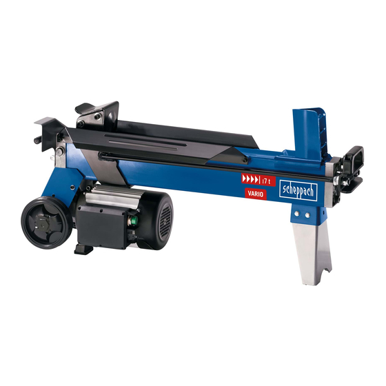 Scheppach HL760L Handbücher